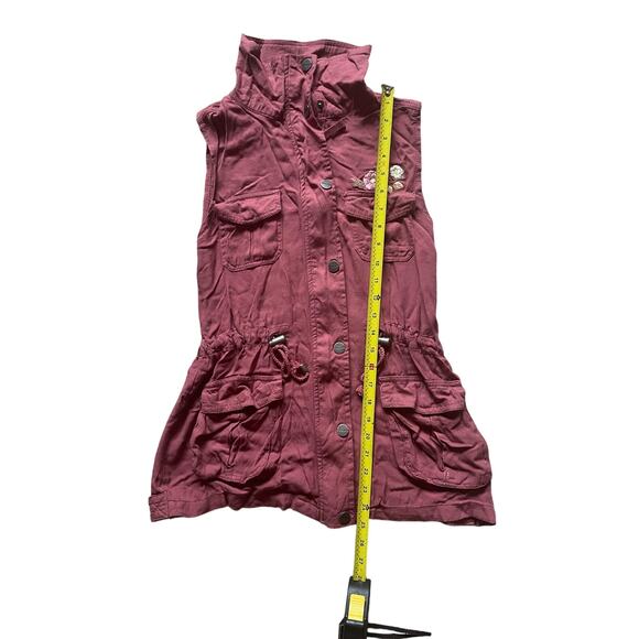 Ashley by 26 International Womens/Teen Sleeveless Jacket Topper Size Medium - Picture 5 of 6